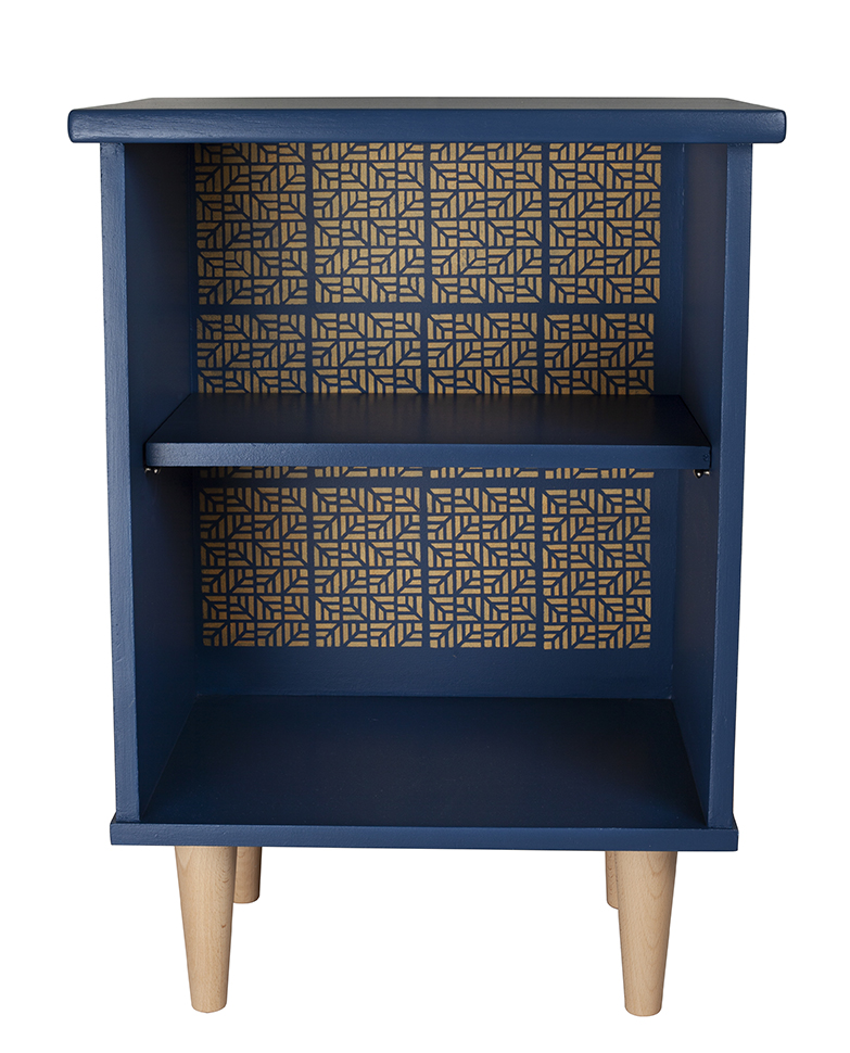 Table de chevet relooké