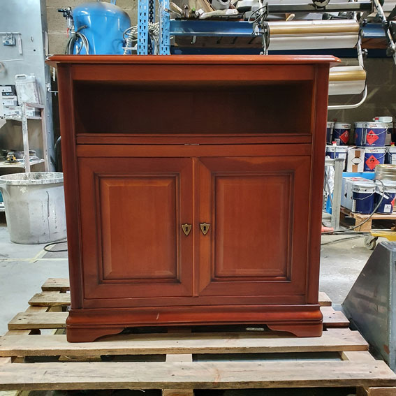 Meuble TV avant sa transformation