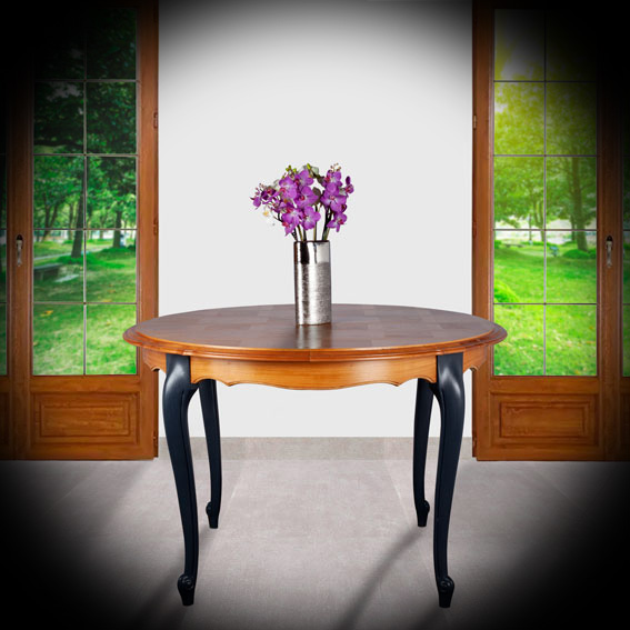 Table à manger relookée dans une pièce