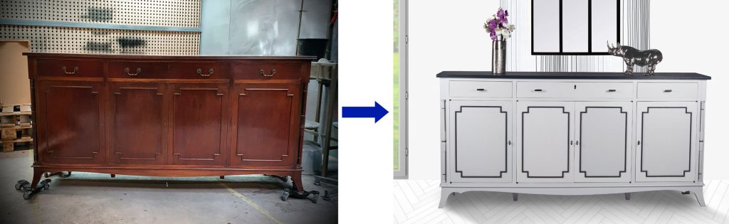 exemple de relooking de meuble