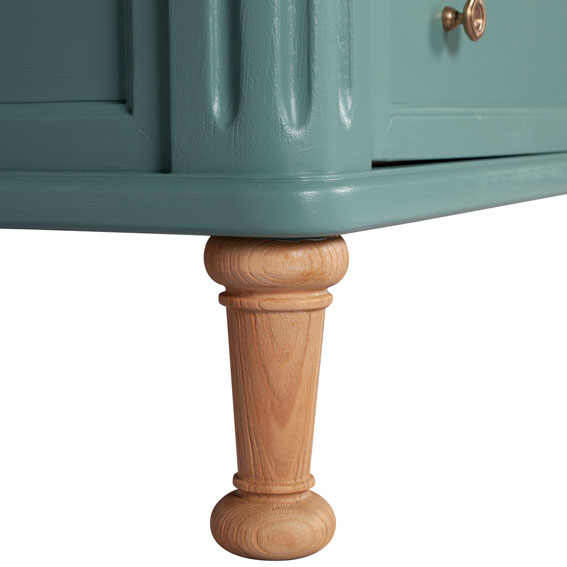 Pied du meuble de salon