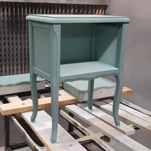 tables de chevet en vert