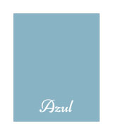 couleur Azul pour la coiffeuse en bleu avec tabouret