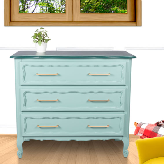 meuble chambre vert Cactus
