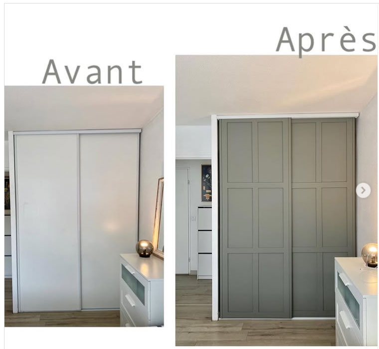 Aménager son entrée en personnalisant les portes coulissantes d'un placard