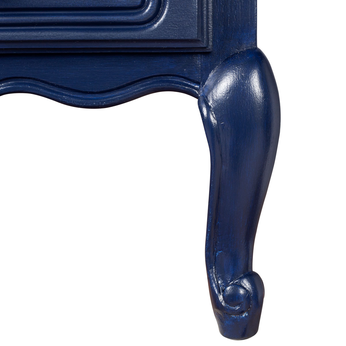 pied de la commode Louis XV relookée