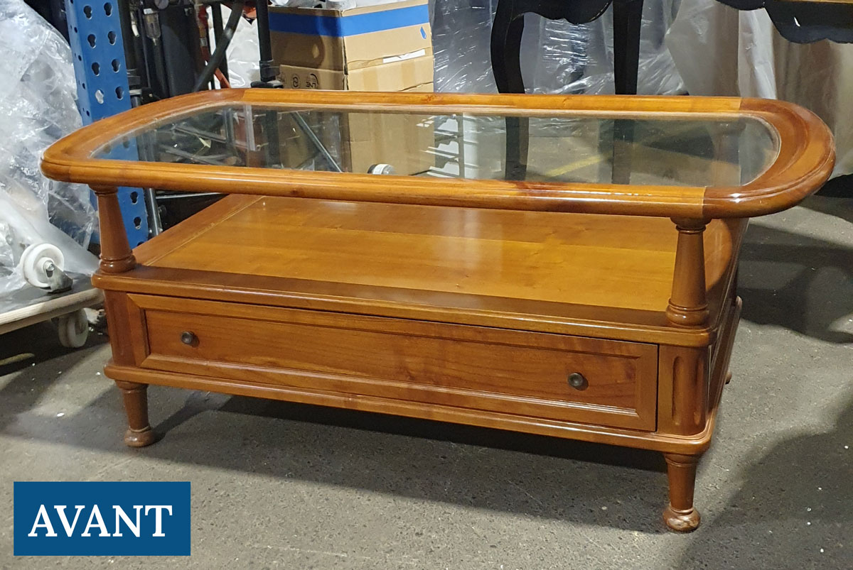 Table Basse Avant son relooking