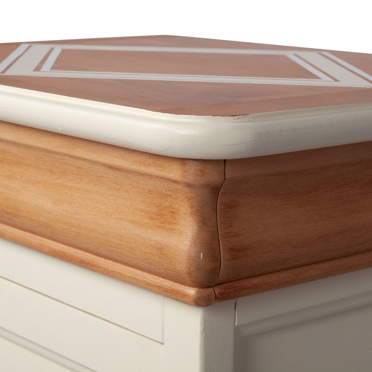 détail de la table de nuit