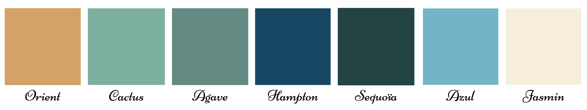 différentes couleurs