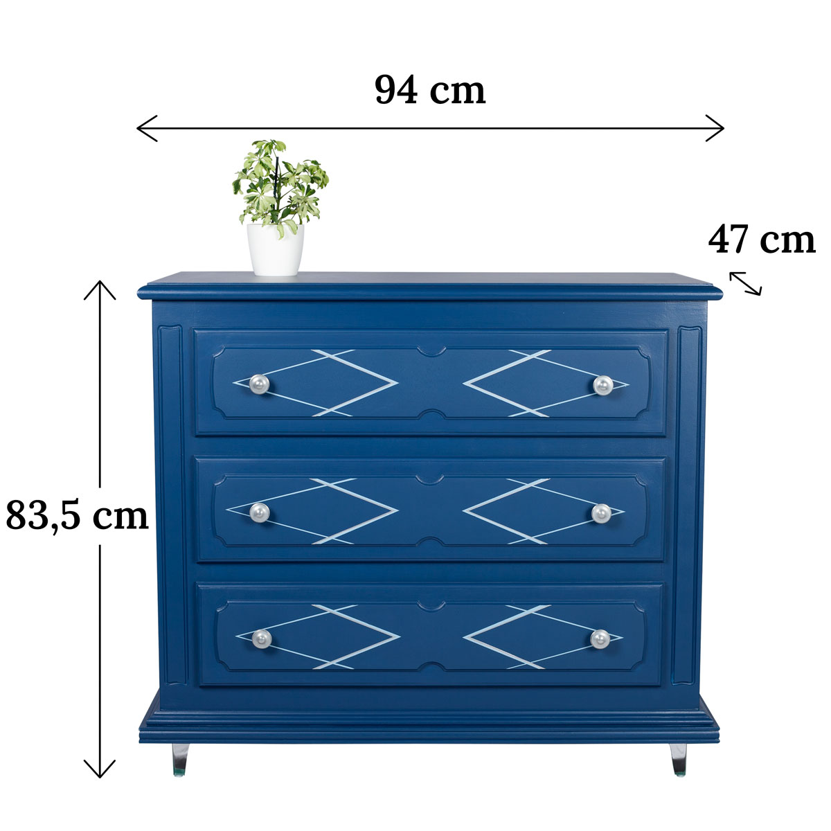 commode avec ses dimensions