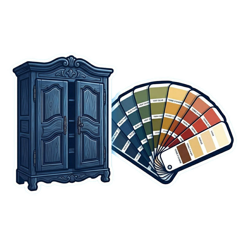 Choix de couleurs pour le meuble